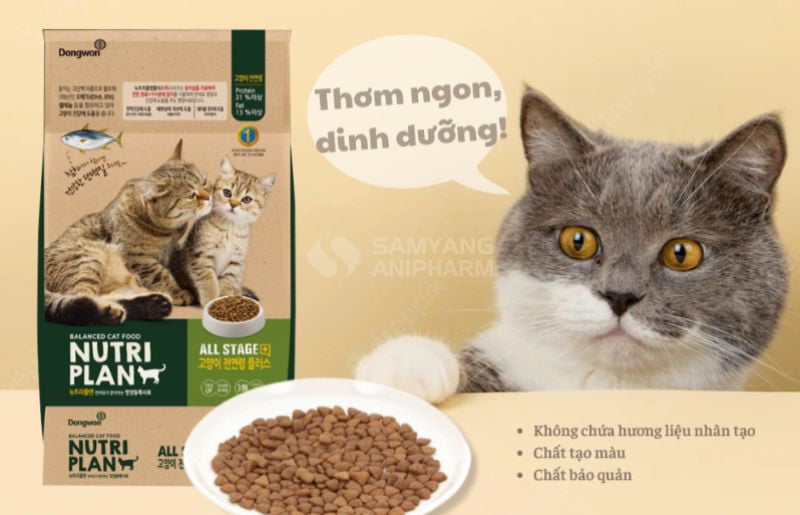 Hạt Nutri Plan thơm ngon dinh dưỡng mèo nào cũng ưng