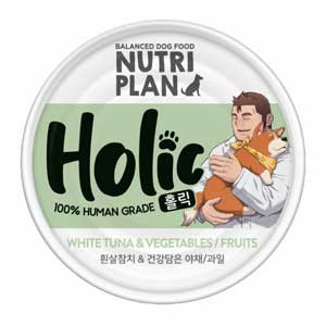 pate cho chó Holic Cá ngừ trắng và rau củ quả
