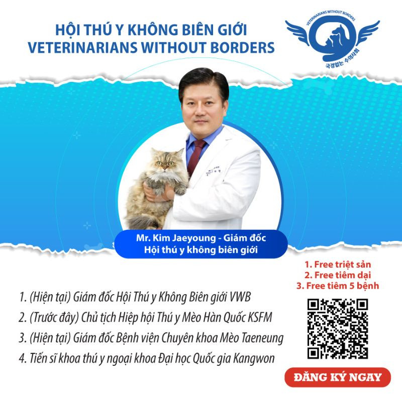 Chân dung chuyên gia - bác sĩ thú y Kim Jaeyoung