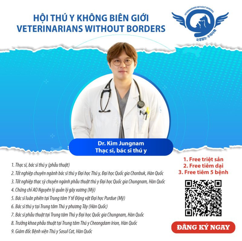 Chân dung chuyên gia - bác sĩ thú y Kim Jungnam