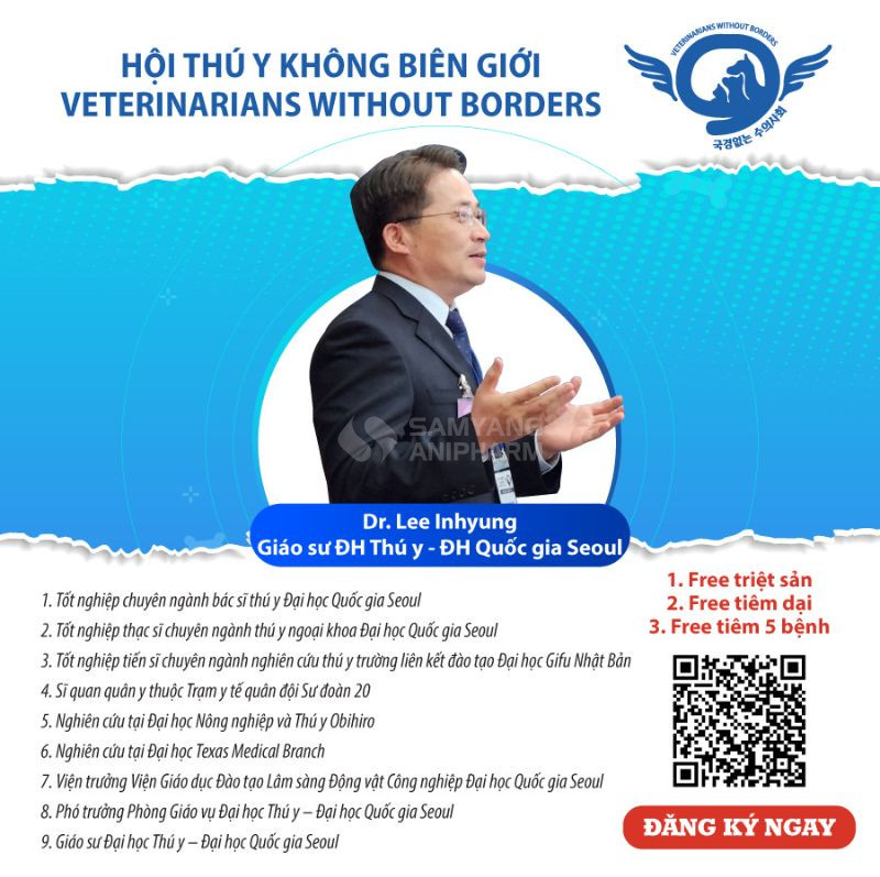 Chân dung chuyên gia - bác sĩ thú y Lee Inhyung